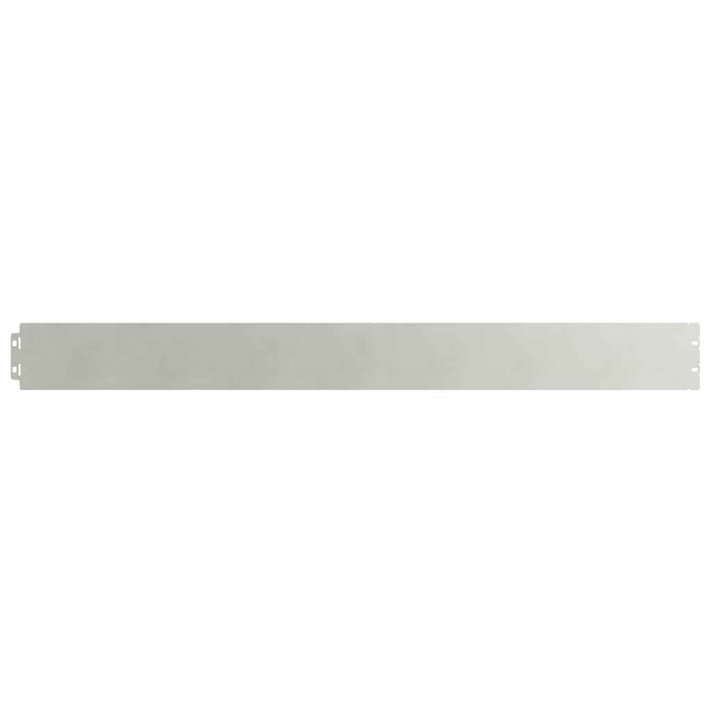 Bordure per Prato 50 pz 10x103 cm Acciaio Inossidabile | homemem39