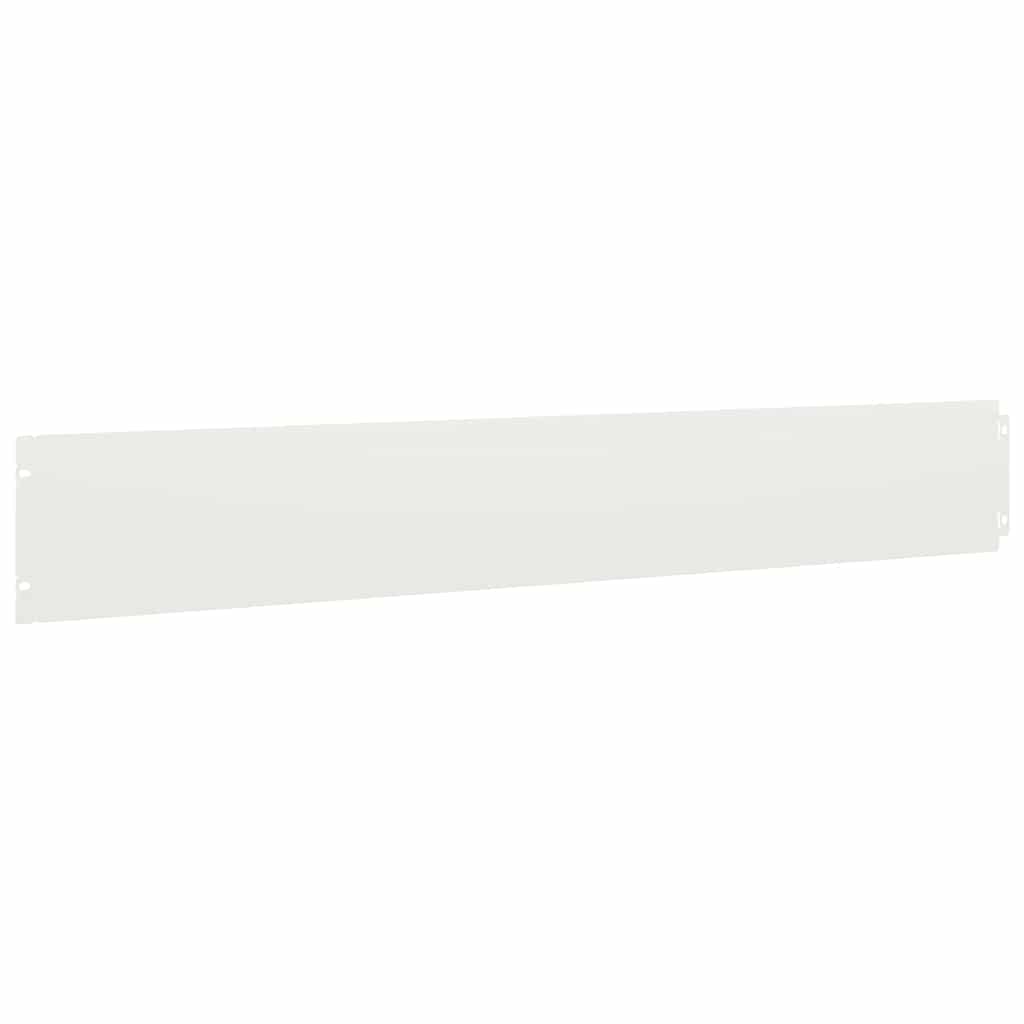 Bordure per Prato 10 pz Bianchi Acciaio Laminato a Freddo | homemem39