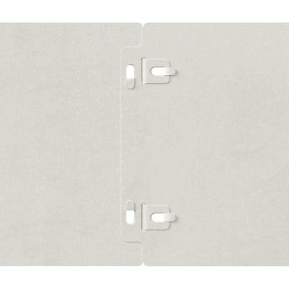 Bordure per Prato 10 pz 15x103 cm Acciaio Inossidabile