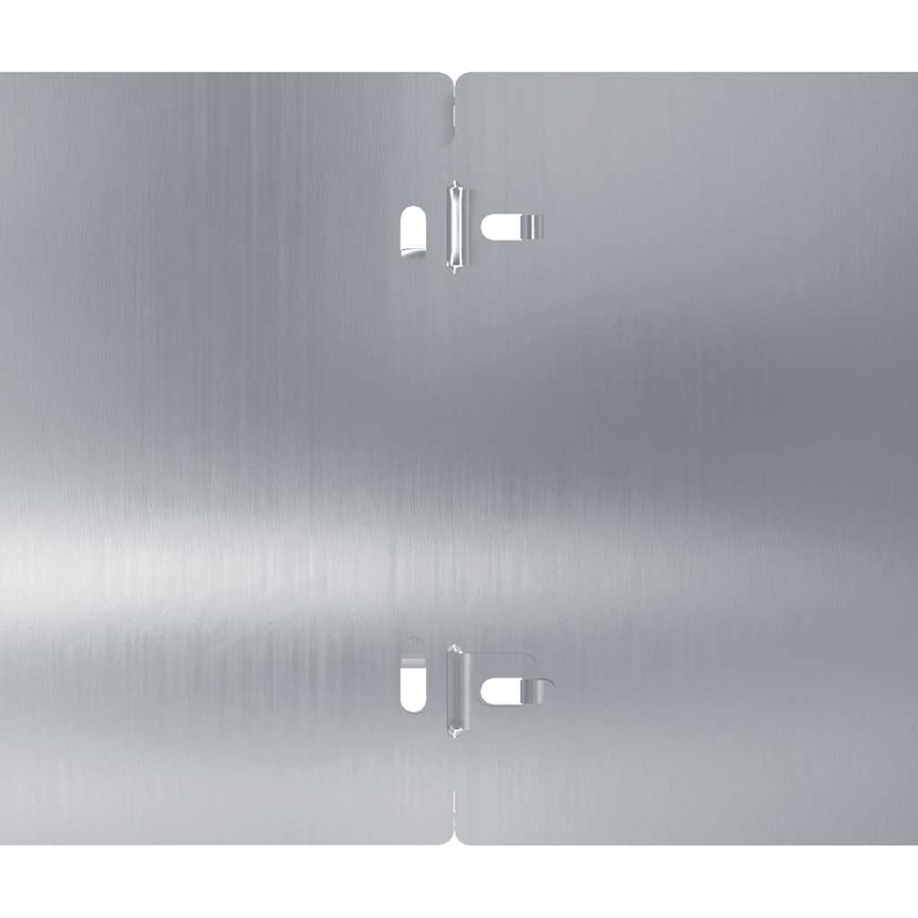 Bordure per Prato 50 pz 15x103 cm Acciaio Zincato | homemem39