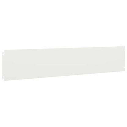 Bordure per Prato 10 pz Bianchi Acciaio Laminato a Freddo | homemem39
