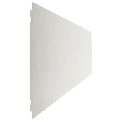 Bordure per Prato 10 pz 20x103 cm Acciaio Inossidabile | homemem39