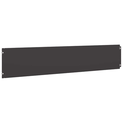 Bordure per Prato 30 pz Nere Acciaio Laminato a Freddo | homemem39