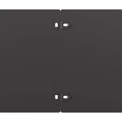 Bordure per Prato 30 pz Nere Acciaio Laminato a Freddo | homemem39