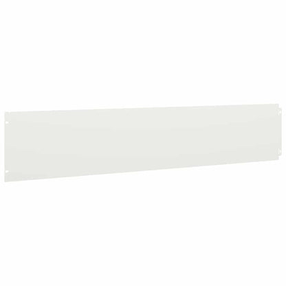 Bordure per Prato 30 pz Bianchi Acciaio Laminato a Freddo | homemem39