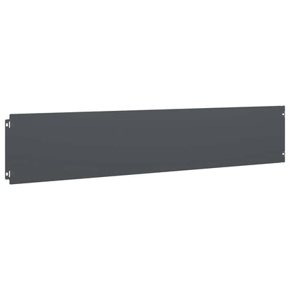 Bordure per Prato 30 pz Antracite Acciaio Laminato a Freddo | homemem39