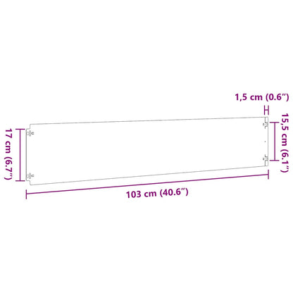 Bordure per Prato 30 pz Antracite Acciaio Laminato a Freddo | homemem39