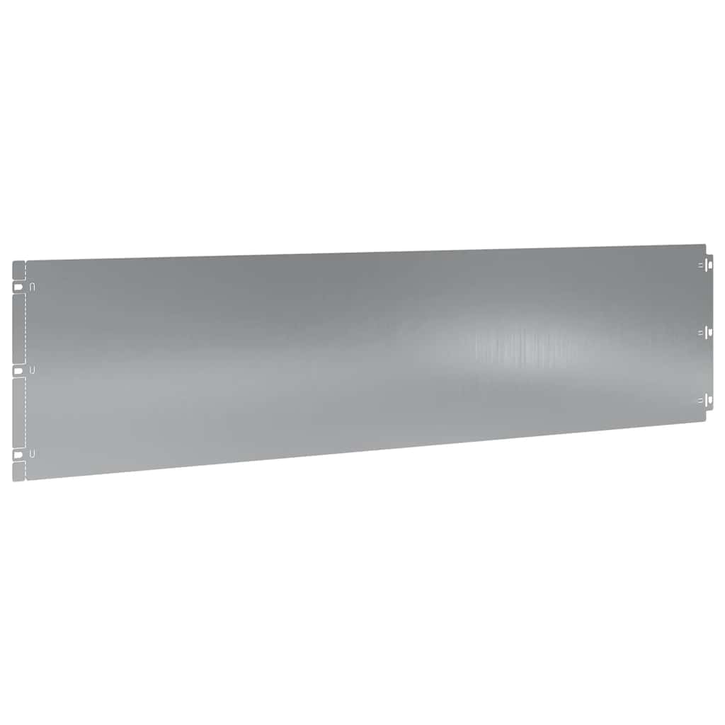 Bordure per Prato 10 pz 25x103 cm Acciaio Zincato | homemem39