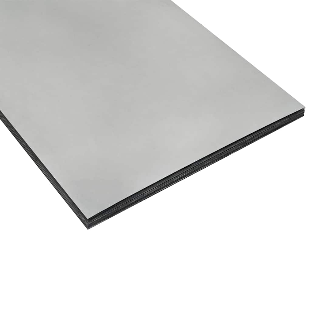 Bordure per Prato 10 pz 25x103 cm Acciaio Zincato | homemem39