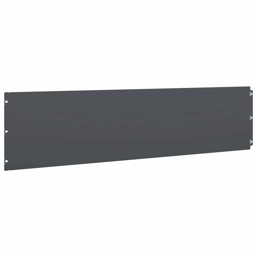 Bordure per Prato 20 pz Antracite Acciaio Laminato a Freddo | homemem39