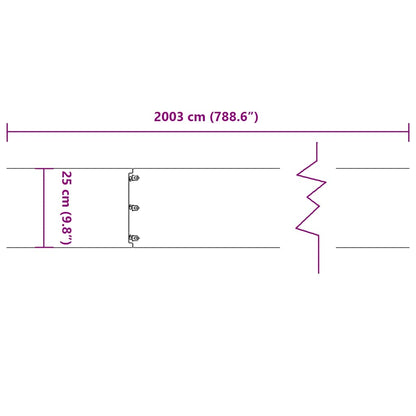Bordure per Prato 20 pz Verde Oliva Acciaio Laminato a Freddo | homemem39
