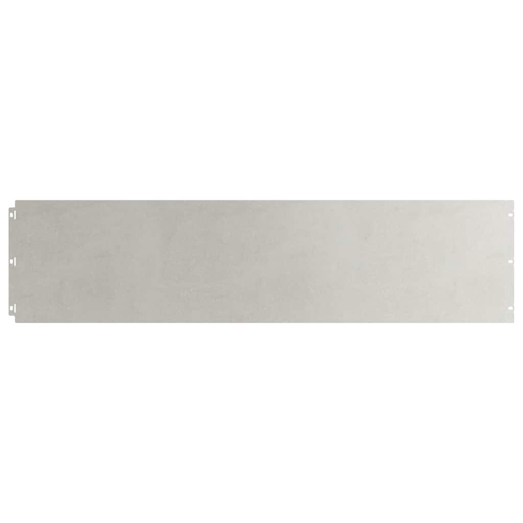 Bordure per Prato 20 pz 25x103 cm Acciaio Inossidabile | homemem39