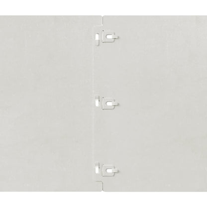 Bordure per Prato 20 pz 25x103 cm Acciaio Inossidabile | homemem39