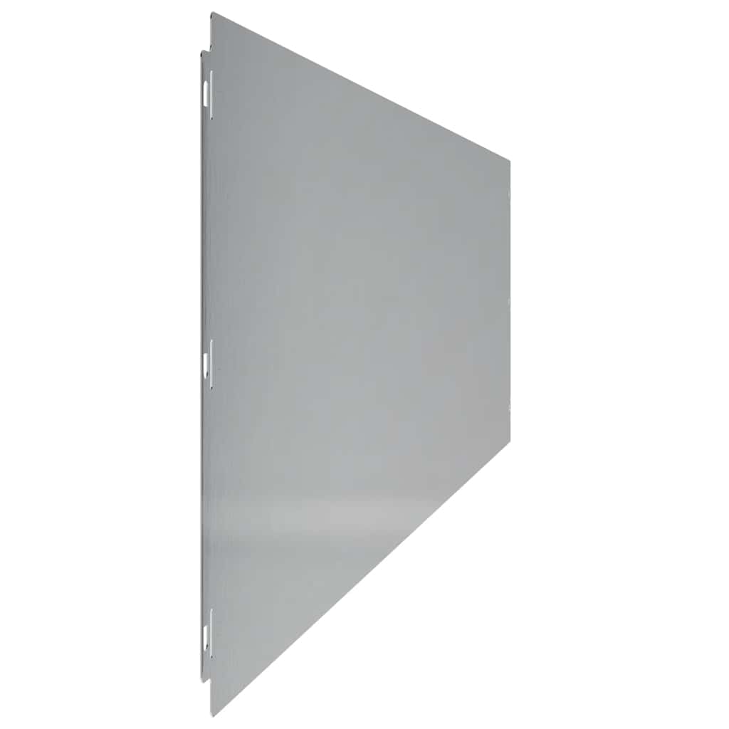 Bordure per Prato 20 pz 25x103 cm Acciaio Zincato | homemem39