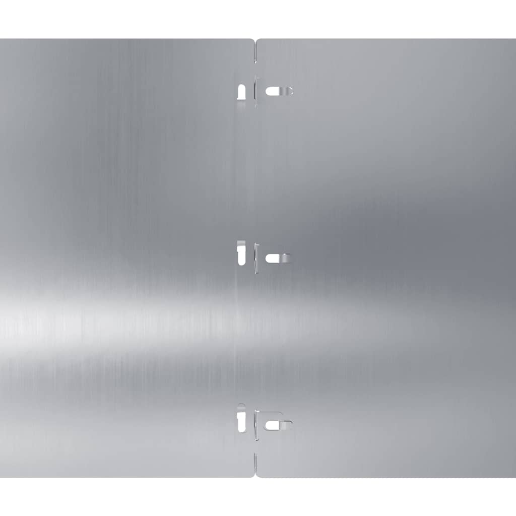 Bordure per Prato 20 pz 25x103 cm Acciaio Zincato | homemem39