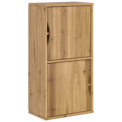 Armadietto Laterale ODDA 40x24x79 cm in Legno Massello di Pino - homemem39