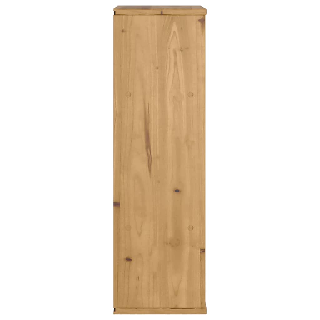 Armadietto Laterale ODDA 40x24x79 cm in Legno Massello di Pino - homemem39