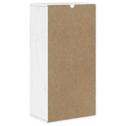 Armadietto Laterale con Cassetto ODDA Bianco 40x24x79 cm - homemem39