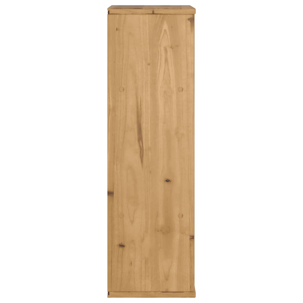 Armadietto Laterale ODDA 40x24x79 cm in Legno Massello di Pino - homemem39
