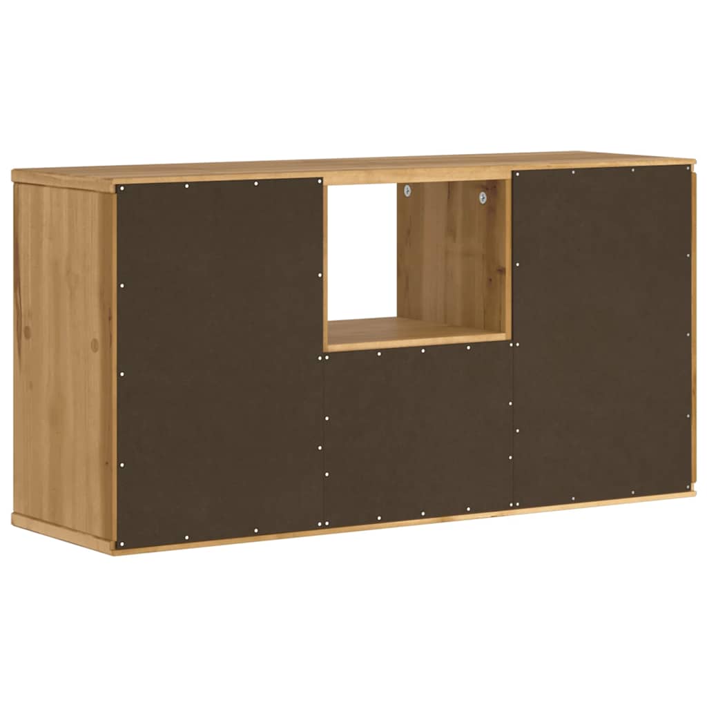 Mobile Porta TV con Cassetto ODDA 79x24x40 cm in Legno di Pino - homemem39