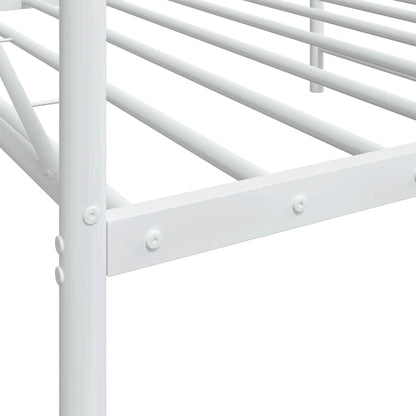 Dormeuse senza Materasso Bianco 100x200 cm in Acciaio | homemem39