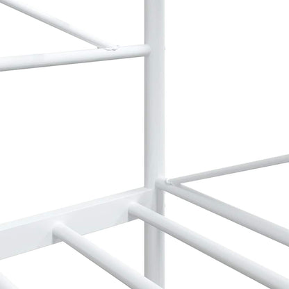 Dormeuse senza Materasso Bianco 100x200 cm in Acciaio | homemem39