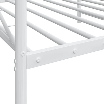 Dormeuse senza Materasso Bianco 107x203 cm in Acciaio | homemem39