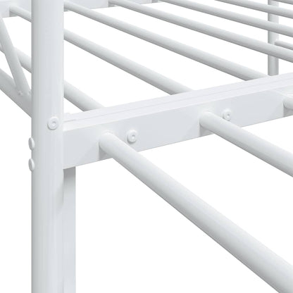 Divano Letto Estraibile senza Materasso Bianco 75x190cm Acciaio | homemem39