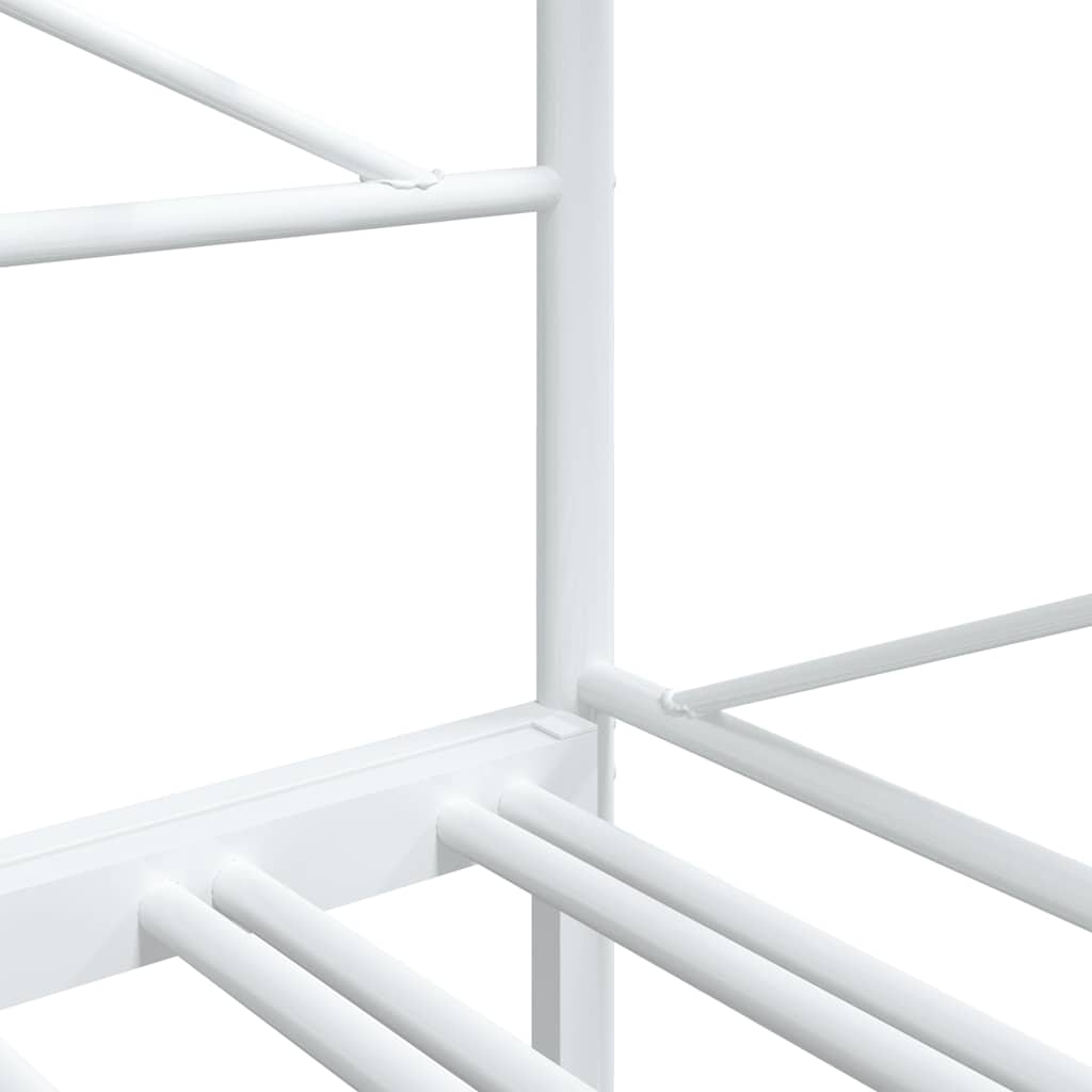 Divano Letto Estraibile senza Materasso 100x190 cm in Acciaio