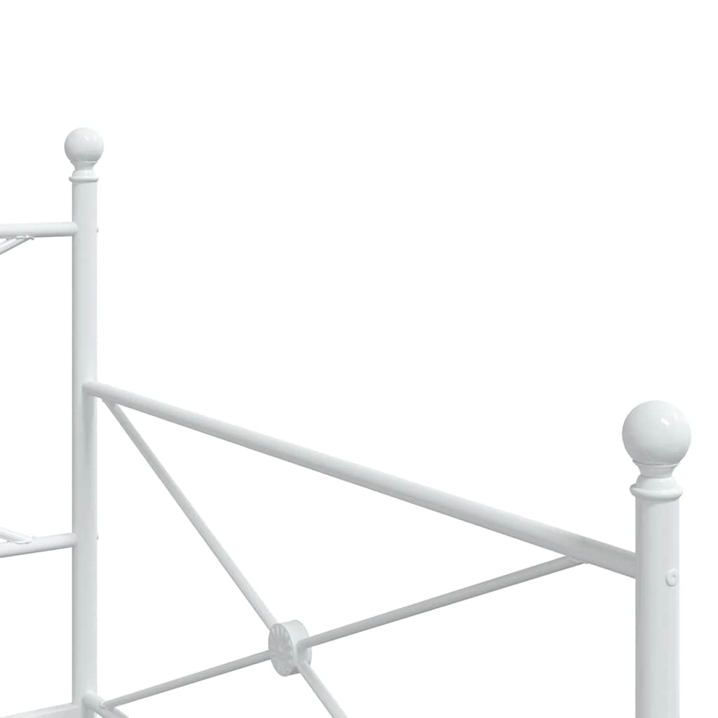 Divano Letto Estraibile senza Materasso 100x190 cm in Acciaio - homemem39