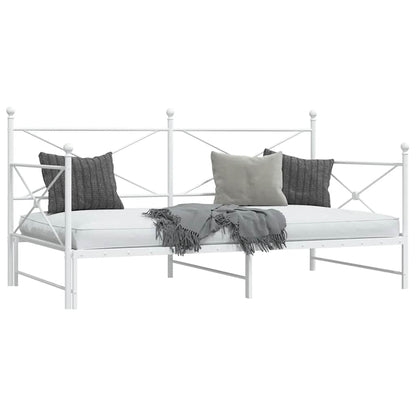 Divano Letto Estraibile senza Materasso 107x203 cm in Acciaio | homemem39