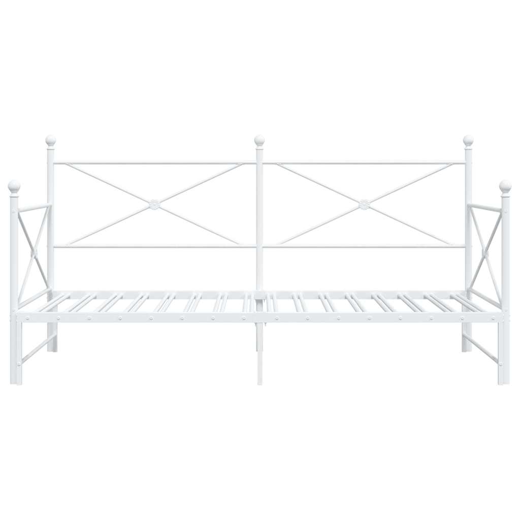 Divano Letto Estraibile senza Materasso 107x203 cm in Acciaio | homemem39