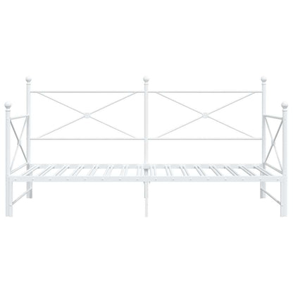 Divano Letto Estraibile senza Materasso 107x203 cm in Acciaio | homemem39