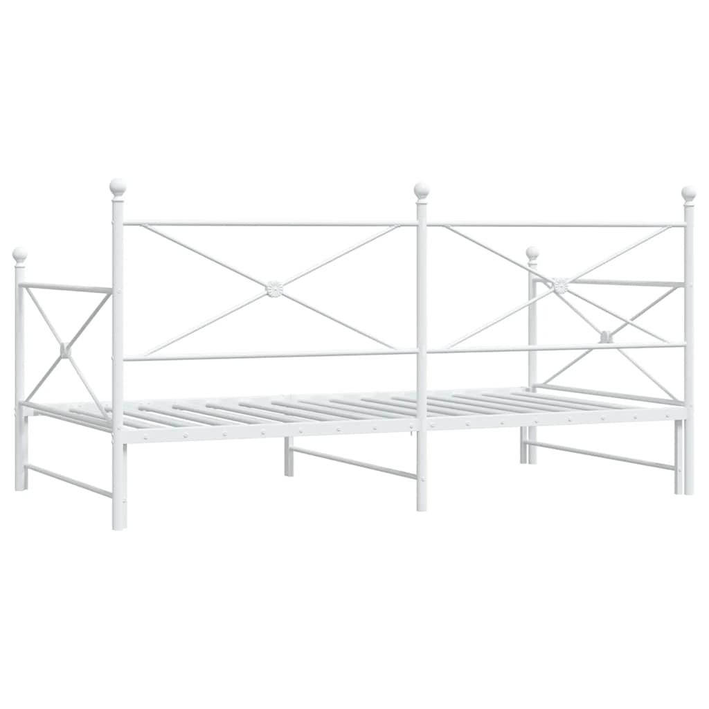 Divano Letto Estraibile senza Materasso 107x203 cm in Acciaio | homemem39