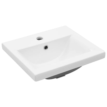 Set Mobili da Bagno 2 pz Grigio Cemento in Legno Multistrato | homemem39