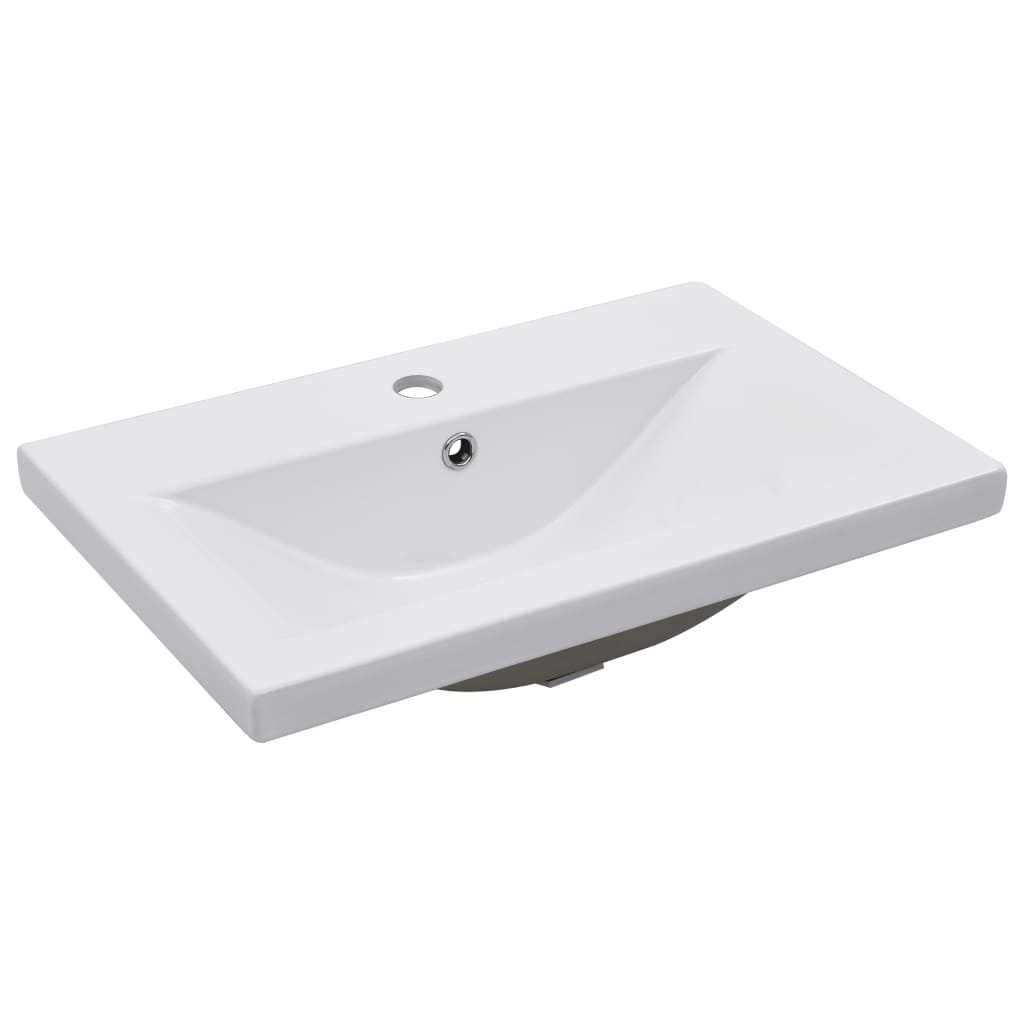 Set Mobili da Bagno 5 pz Grigio Cemento in Legno Multistrato