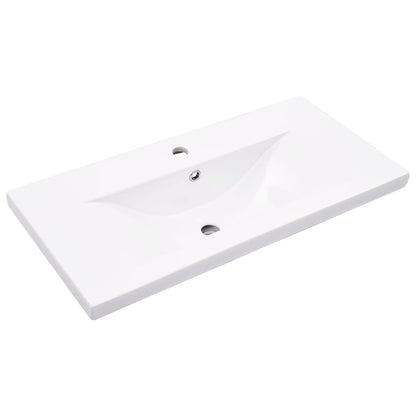 Set Mobili da Bagno 2 pz Grigio Cemento in Legno Multistrato | homemem39