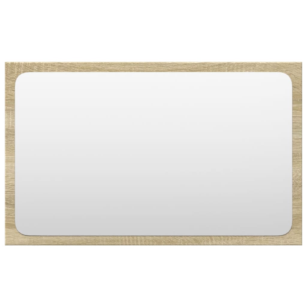 Set Mobili da Bagno 4 pz Rovere Sonoma in Legno Multistrato | homemem39