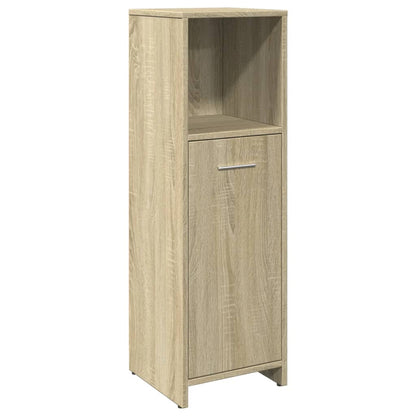 Set Mobili da Bagno 3 pz Rovere Sonoma in Legno Multistrato | homemem39