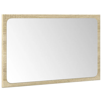 Set Mobili da Bagno 3 pz Rovere Sonoma in Legno Multistrato | homemem39