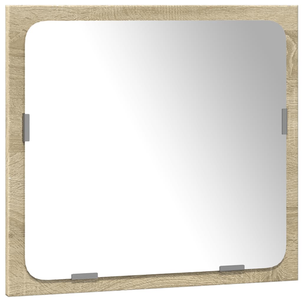 Set Mobili da Bagno 3 pz Rovere Sonoma in Legno Multistrato | homemem39