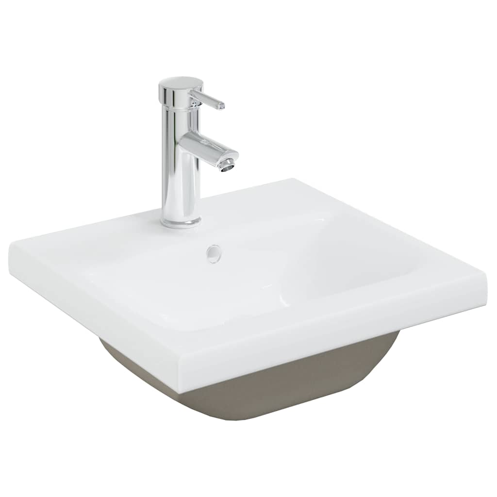 Mobile da Bagno con Lavabo Integrato e Rubinetto Rovere Sonoma | homemem39