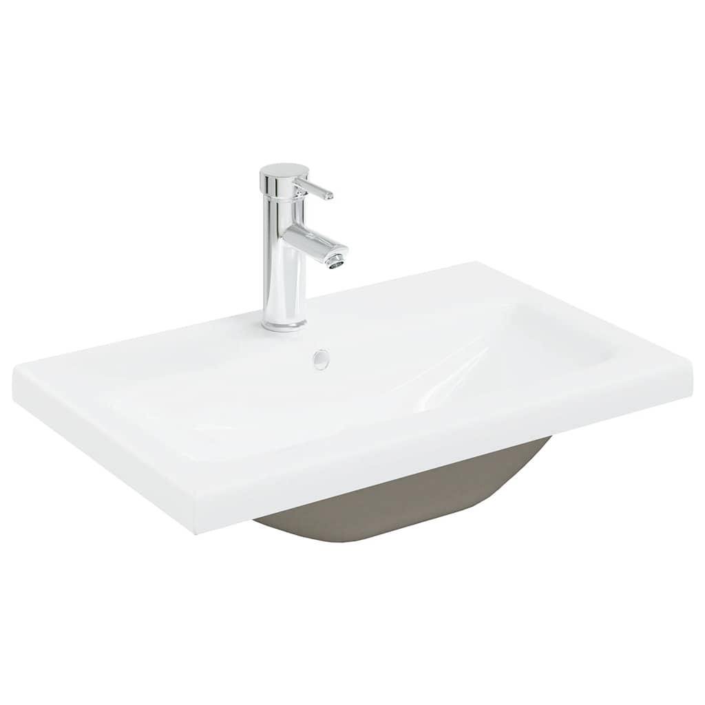 Set Mobili da Bagno 3 pz Rovere Sonoma in Legno Multistrato | homemem39