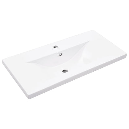 Set Mobili da Bagno 2 pz Rovere Sonoma in Legno Multistrato | homemem39