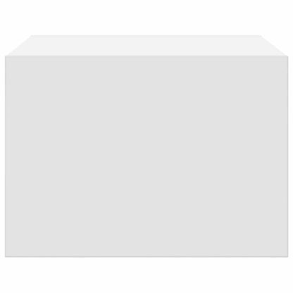 Comodino a Parete con Luci LED Bianco - homemem39