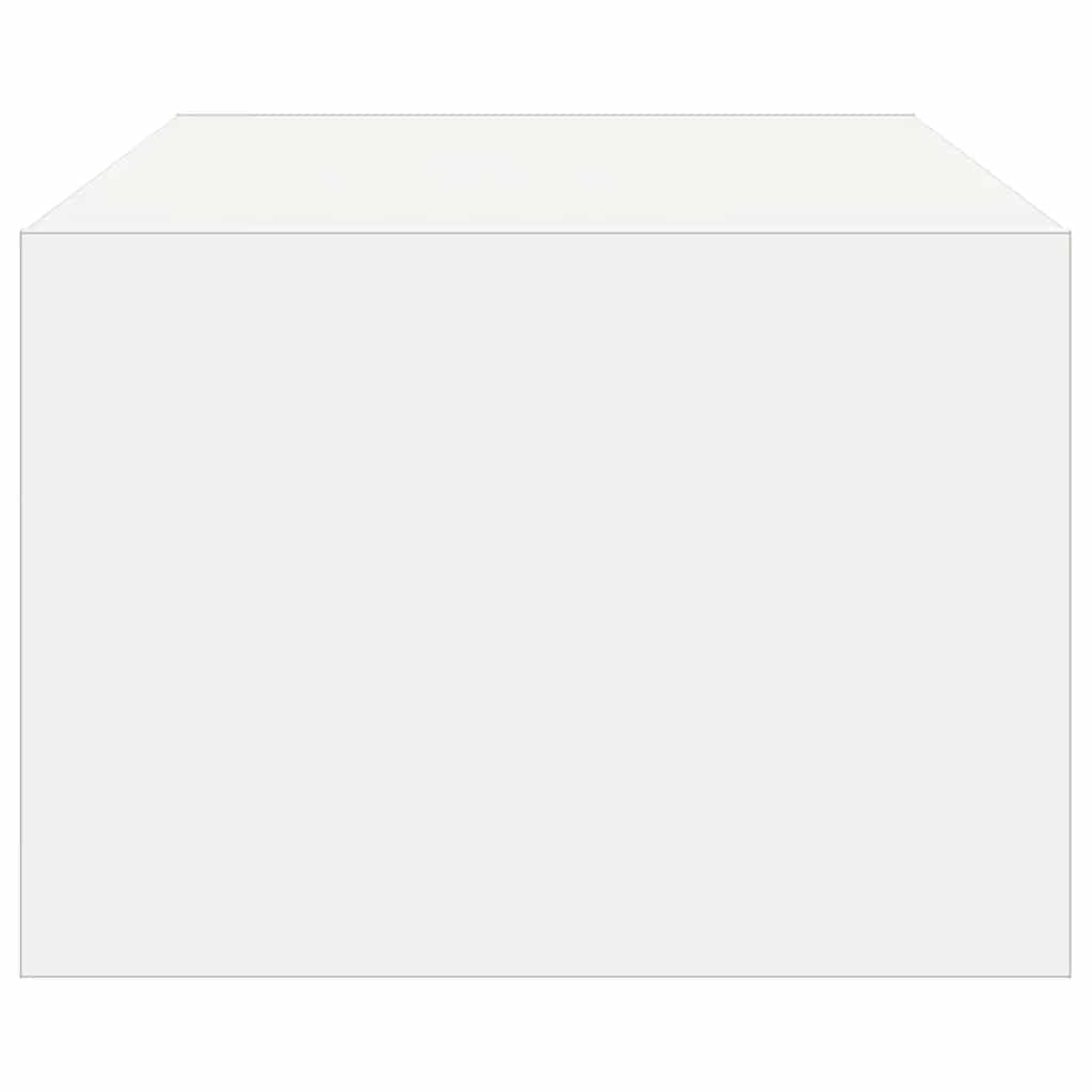 Mobile Porta TV con Luci LED Bianco 100X35,5x25 cm - homemem39