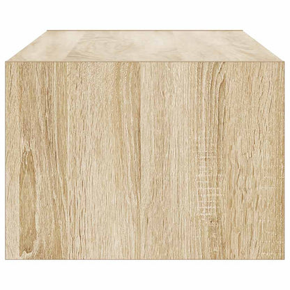 Mobile Porta TV con Luci LED Rovere Sonoma 100X35,5x25 cm - homemem39