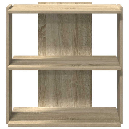 Libreria 3 Ripiani Rovere Sonoma 60x30x60 cm Legno Multistrato | homemem39