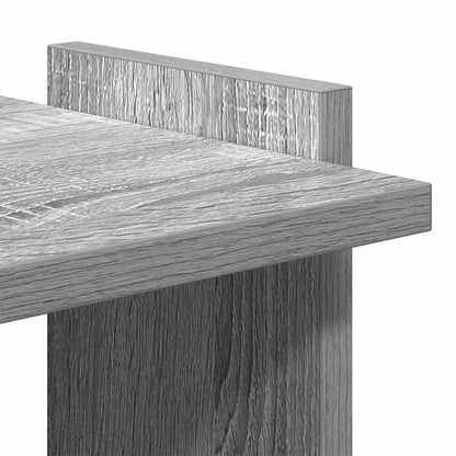 Libreria 3 Ripiani Grigio Sonoma 60x30x120cm Legno Multistrato | homemem39