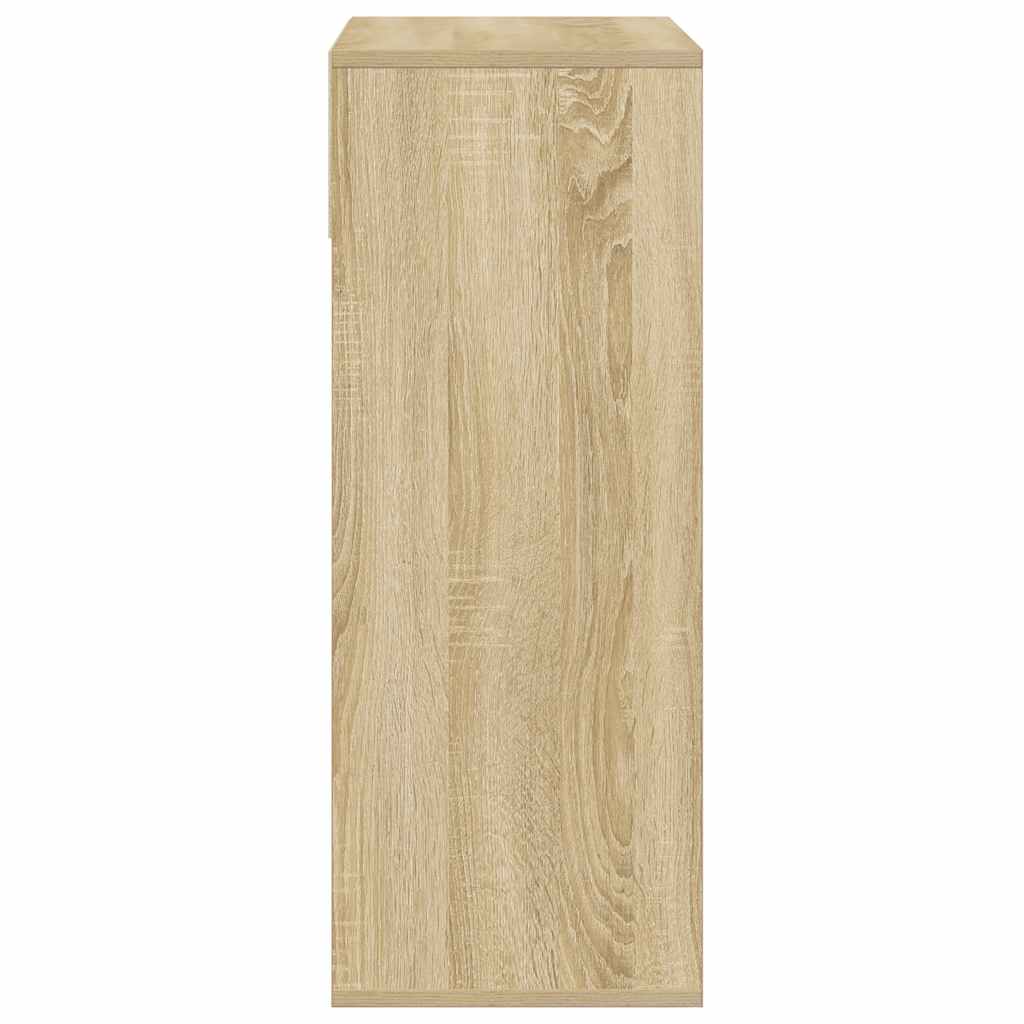 Libreria Rovere Sonoma 66x31x80 cm in Legno Multistrato